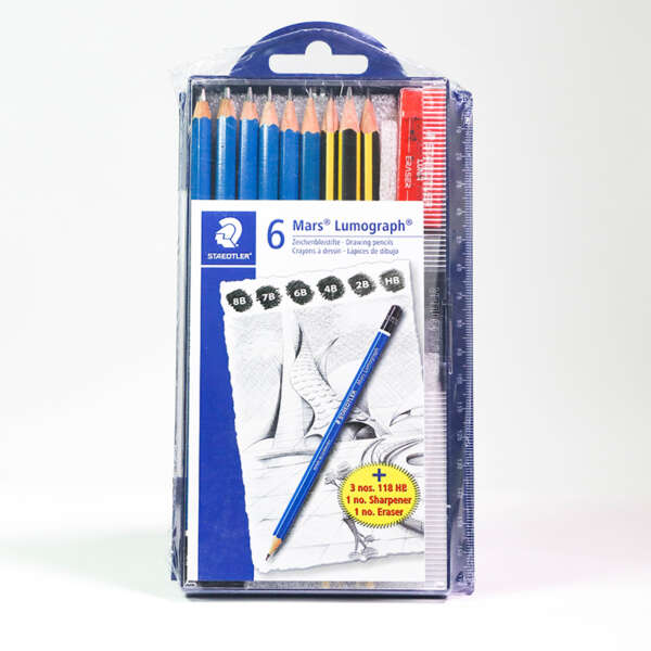 Mars® Lumograph® 100 Drawing pencils set Staedtler - Live in Colors
