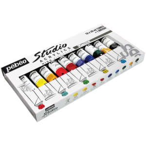Pebeo : Studio Acrylics High Viscosity - Pack Of 10