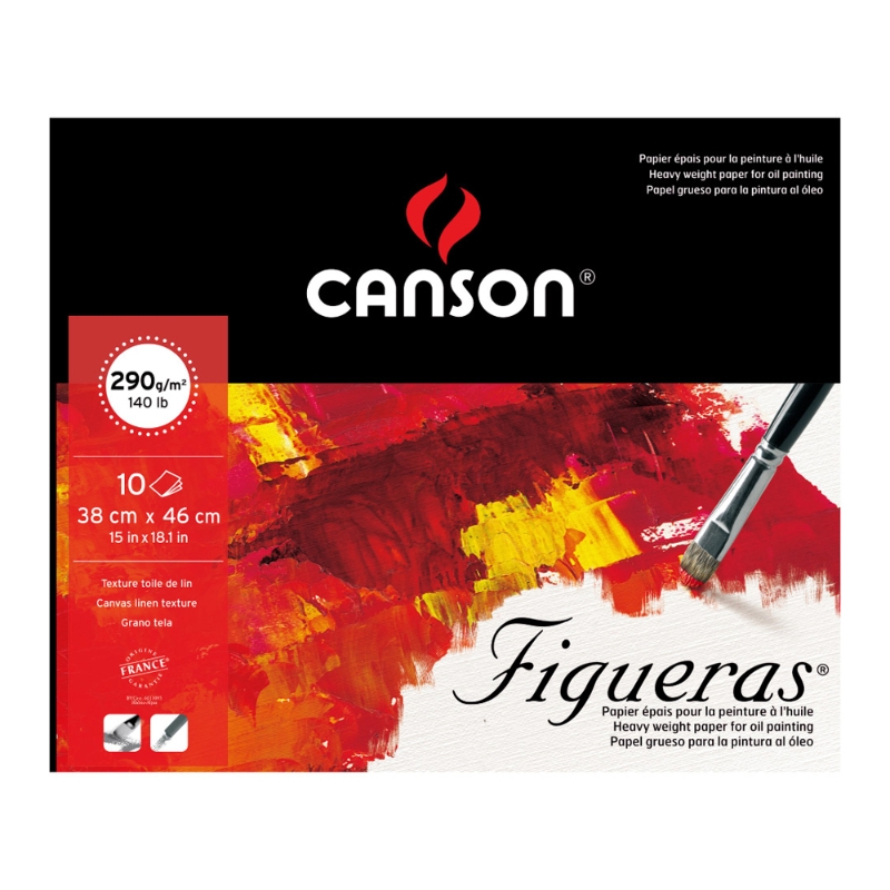 Jain Canvas Paper A4 290gsm 10Sheets