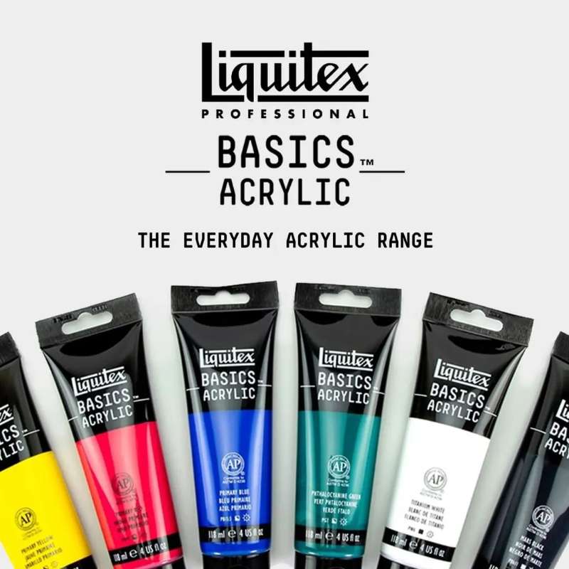 Liquitex : Basics Acrylic Colour Tubes : 118ml