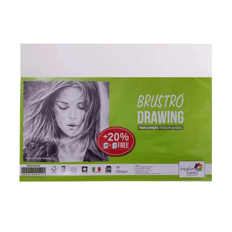 Brustro Drawing Papers 200 GSM Sheets