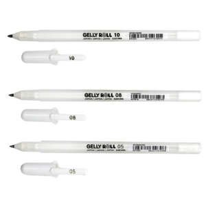 Sakura Gelly Roll White Gel Pen 05/08/10 (Loose)