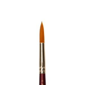 Camlin Synthetic Gold Round Brushes Short Handle Series
