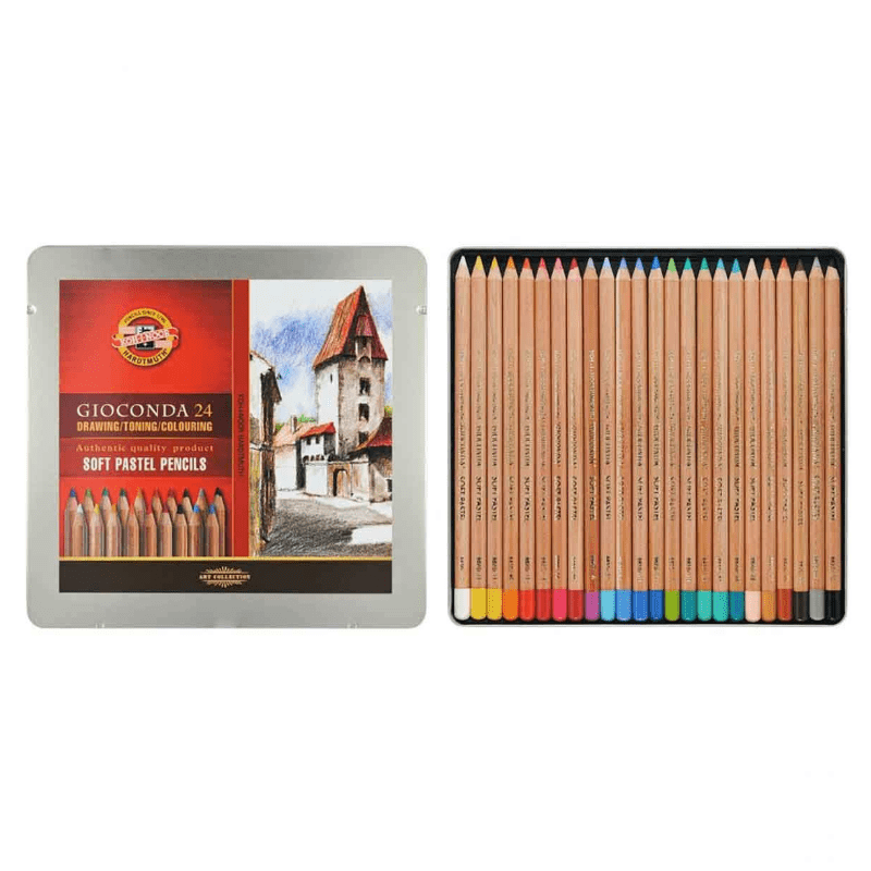 Koh-i-Noor Gioconda Soft Pastel Pencils –