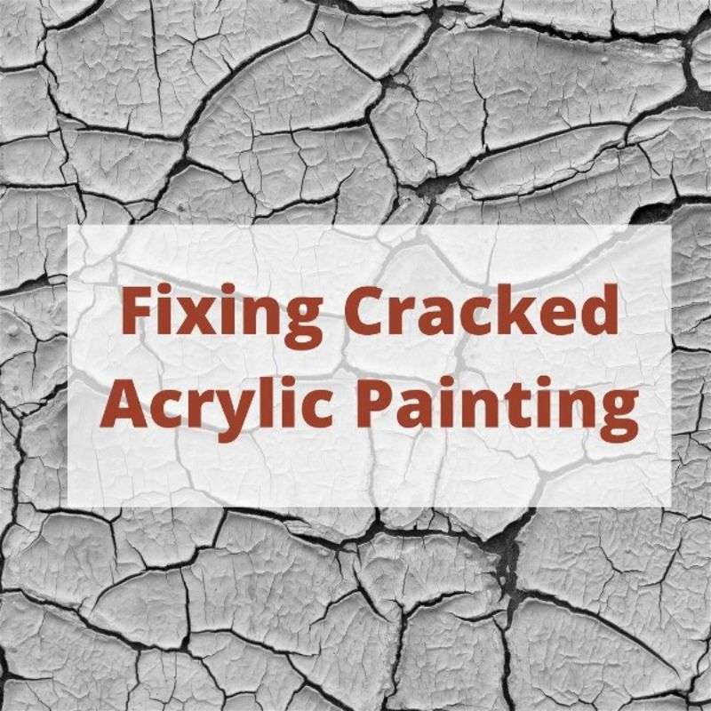 How to prevent canvas from cracking when painting with acrylics?