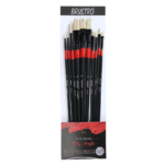 Brustro Artist White Bristle Oil & Acrylic Brush