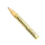 Uchida Decocolor Premium Oil Based Opaque Metallic Paint Marker - Chisel Tip - Gold